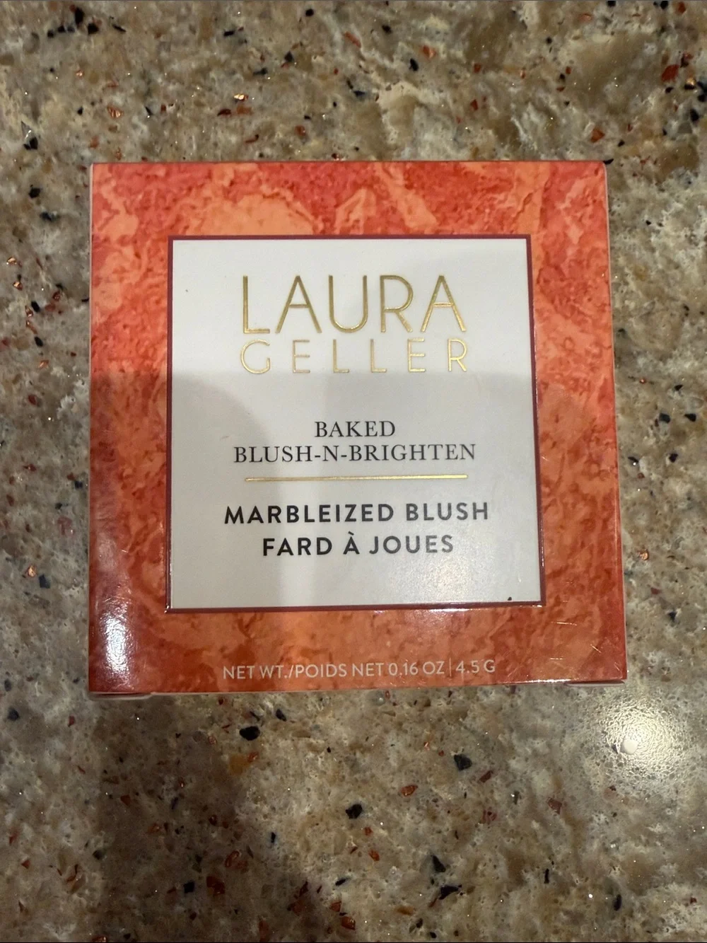 NEW Laura Geller Baked Blush-n-Brighten Marbleized Blush